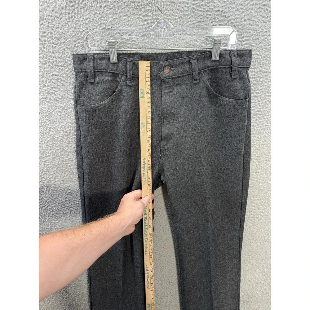 Vintage Levis Pants Mens 36x27 Gray Black Label 10517-9055 Made In USA 90s